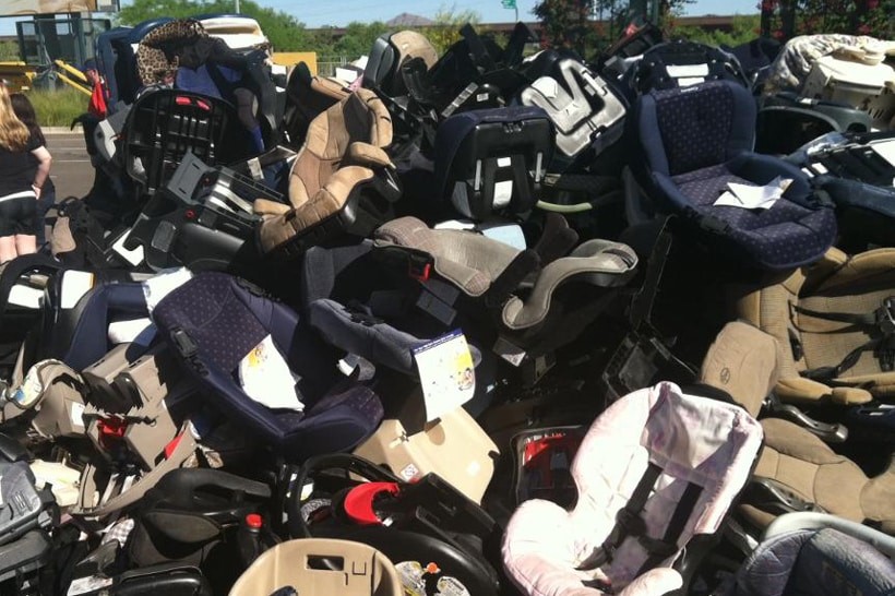 recycling car seats