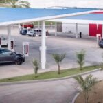 Tesla Supercharger stations at full capacity