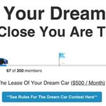 ClickFunnels Dream Car Contest Progress Dashboard for Affiliates