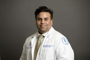 Dr. Ameish Govindarajan, a former fellow of the Hospice and Palliative Medicine program at MSKCC.