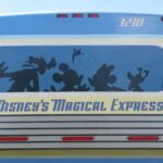 Disney's Magical Express bus at Orlando International Airport