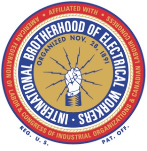 International Brotherhood Of Electrical Workers emblem