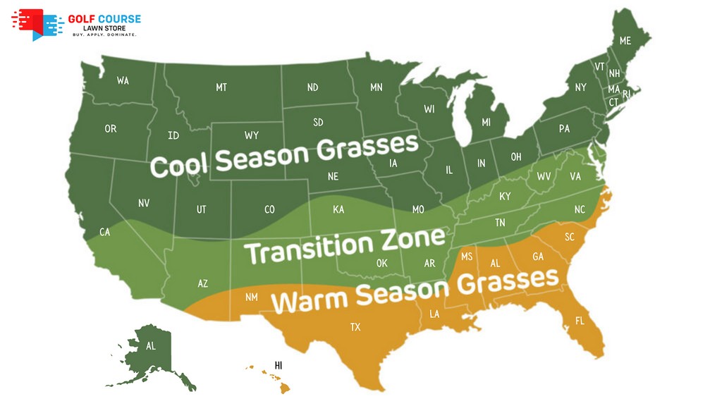 turfgrass types by region